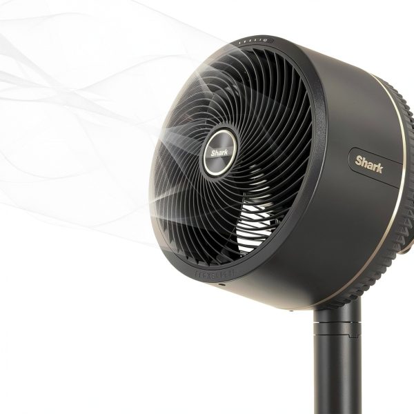 Shark FlexBreeze Fan Dark Grey Pedestal Portable-5