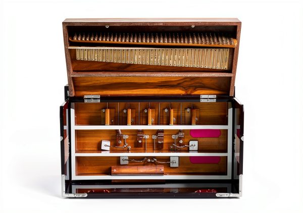 Superbrass Harmonium Teak Wood 3 1/2 Octave-2