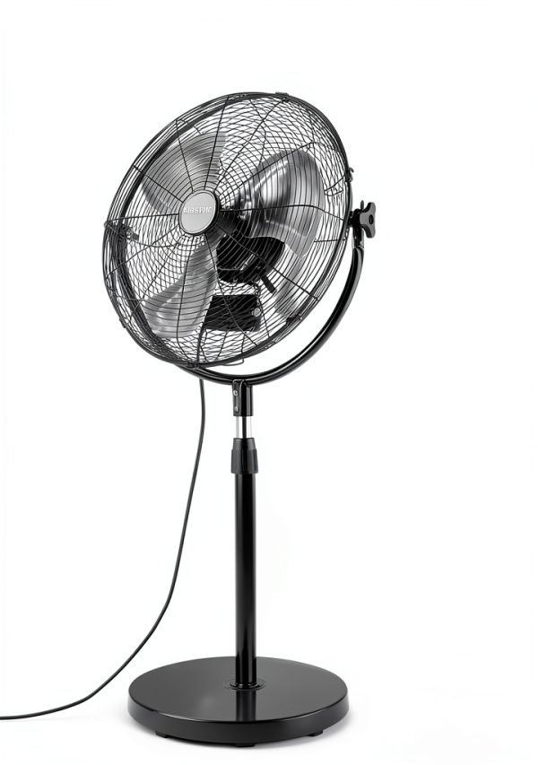 BEESTAR Industrial Pedestal Fan 18 Black-5
