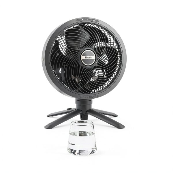 Shark FlexBreeze Fan Dark Grey Pedestal Portable-10