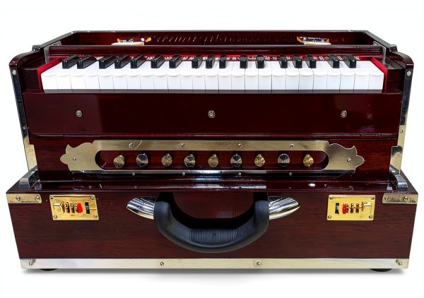 Superbrass Harmonium Teak Wood 3 1/2 Octave-1