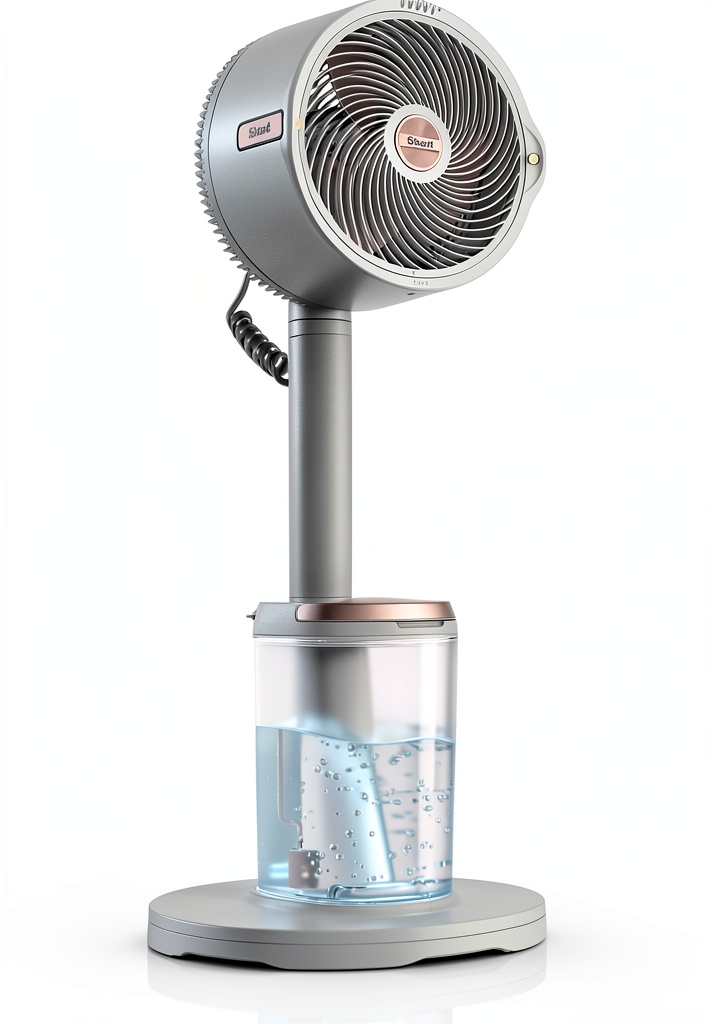 Shark FlexBreeze Pro Mist fan in use