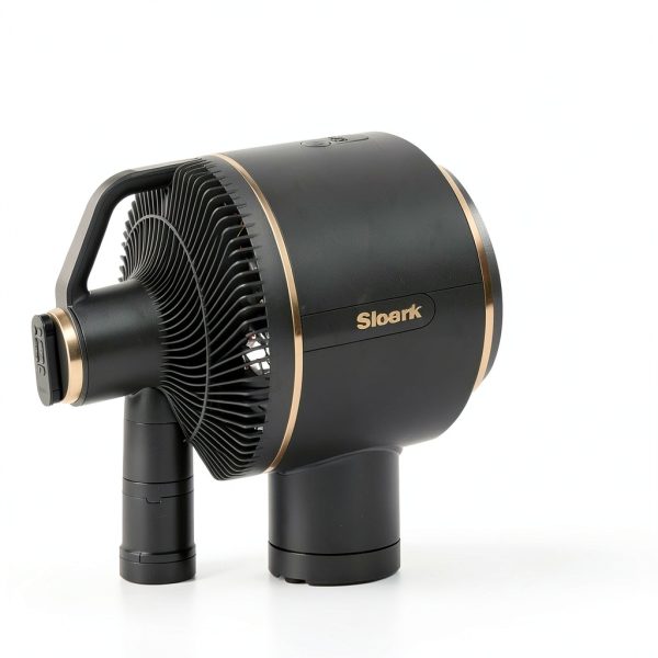 Shark FlexBreeze Fan Dark Grey Pedestal Portable-8