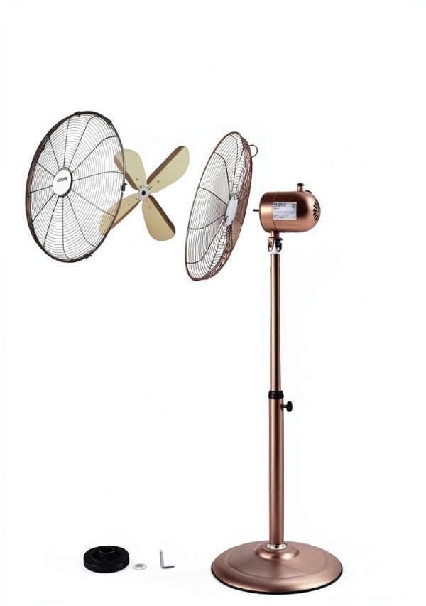Industrial Pedestal Fan VEVOR Copper Floor Fan-5