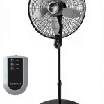 Lasko Pedestal Fan 4 Speed Black Modern Design-0