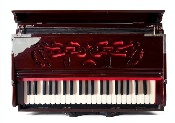 Superbrass Harmonium Teak Wood 3 1/2 Octave-4