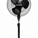 Hurricane Black Pedestal Fan for Home and Shop-0