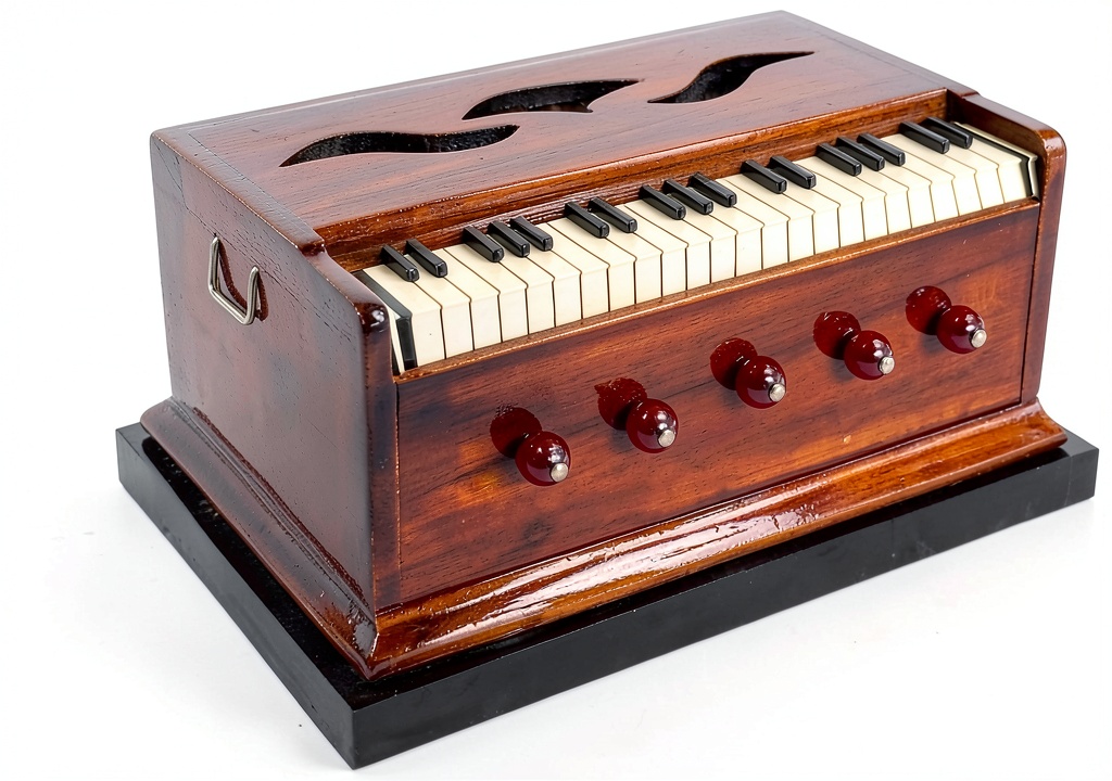 Mini sized harmonium with polished premium look