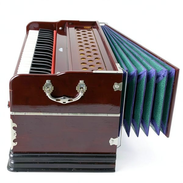 Harmonium Maharaja Musicals Mahogany Wood 42 Keys-2