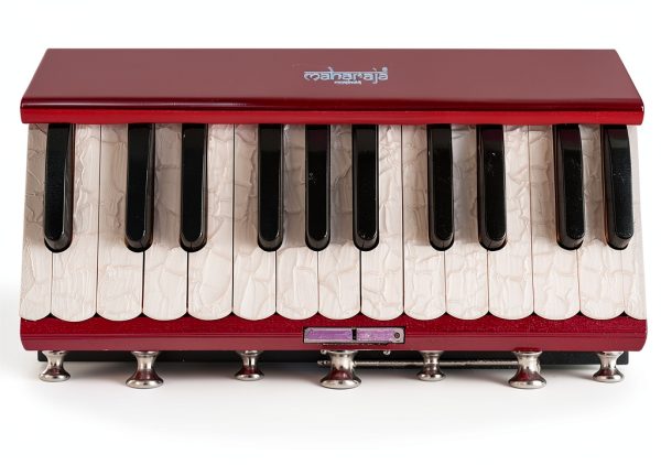 Harmonium Maharaja Musicals Mahogany Wood 42 Keys-5
