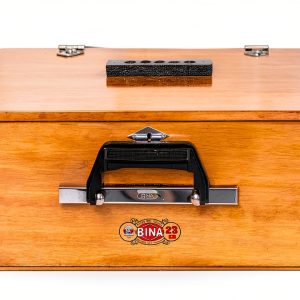 Bina Musicals Harmonium Natural Wood 23B Pro-0