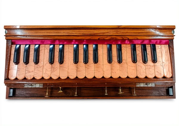 Superbrass Teak Harmonium with Lacquer Finish-2