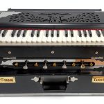 Alluring Crafts Harmonium with Carry Bag Black Wood-0