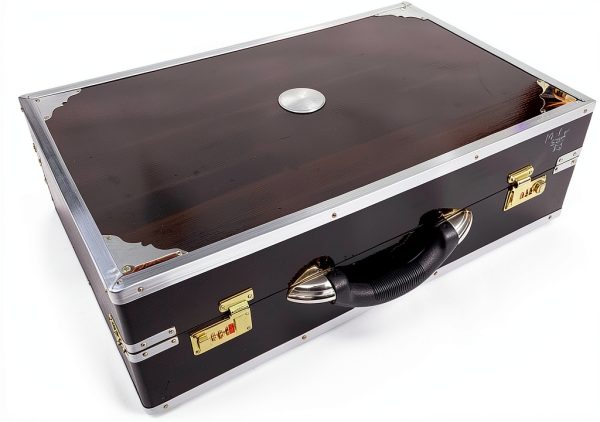 Alluring Crafts Harmonium with Carry Bag Black Wood-5