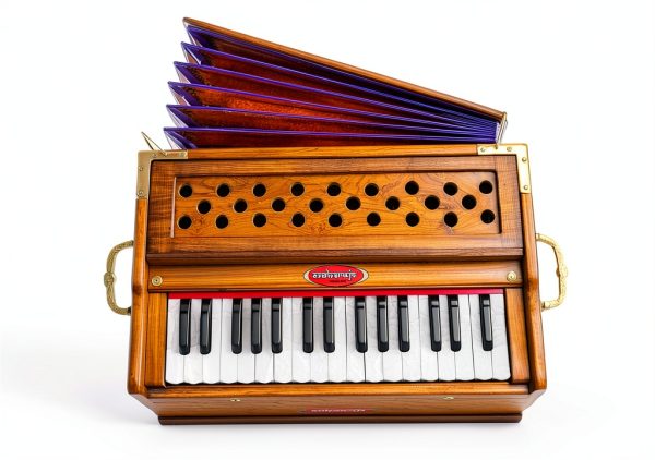 Maharaja Musicals Portable Harmonium Gold 2.5 Octave Small PH3-2