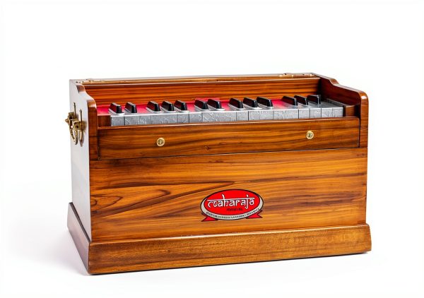 Maharaja Musicals Portable Harmonium Gold 2.5 Octave Small PH3-1