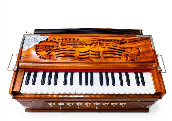 Alluring Crafts Harmonium Model No 5 Professional Handcrafted Wood-2