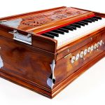 Alluring Crafts Professional Harmonium PR0059 Natural Wood 3 1/4-0