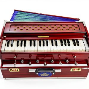 Harmonium USA HU01 Red Mahogany 42-Key Beginner Harmonium-0