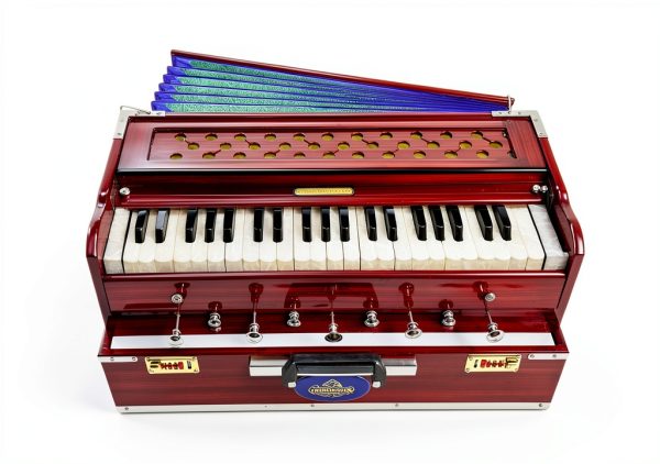 Harmonium USA HU01 Red Mahogany 42-Key Beginner Harmonium-0