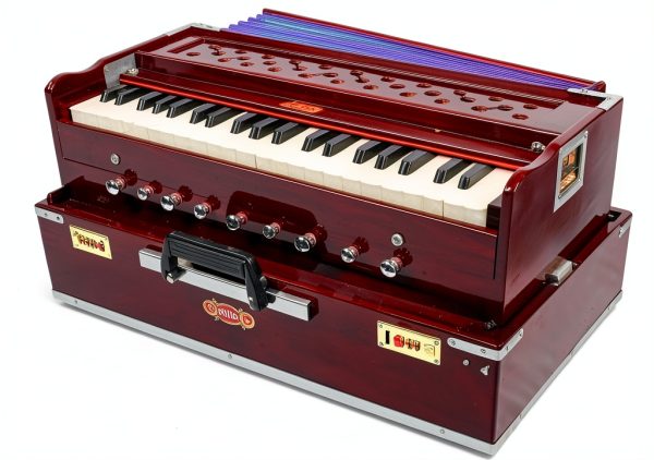 Portable Harmonium Prettycraft PR126 Nickel Professional Deluxe-0