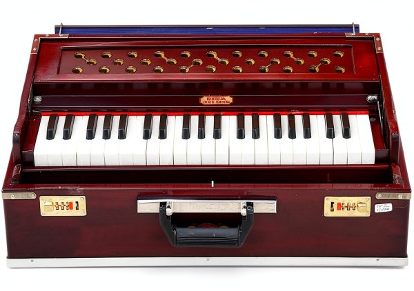 Portable Harmonium Prettycraft PR126 Nickel Professional Deluxe-5