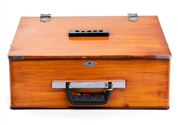 Harmonium BINA 23B Deluxe Teak Portable 2½ Octave 32-Key-8