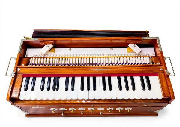 Alluring Crafts Harmonium Model No 5 Professional Handcrafted Wood-1