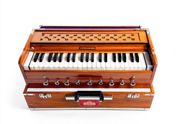 Hohner Classic Brown Harmonium Musical Instrument with Rich Tone-1