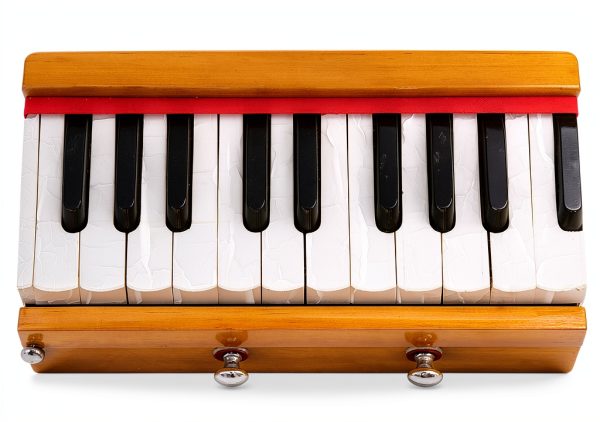 Harmonium BINA 23B Deluxe Teak Portable 2½ Octave 32-Key-6