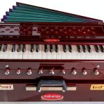 Rosewood Color 9 Stop Harmonium by Maharaja Musicals AHF Model-0