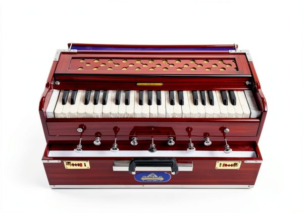 Harmonium USA HU01 Red Mahogany 42-Key Beginner Harmonium-1