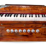 Alluring Crafts Professional Harmonium 17 No Brown Wood 3 1/4 Octave-0