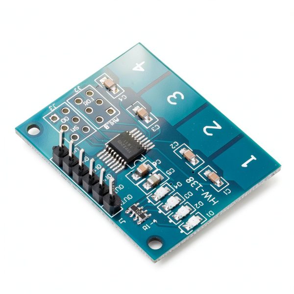 Touch Switch Module 5Pcs TTP224 Capacitive 4‑Channel Indicators Liccx-6