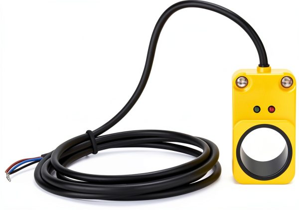 Baomain Ring Proximity Switch BM-M68-30DN 30mm NPN NO Yellow Sensor-2