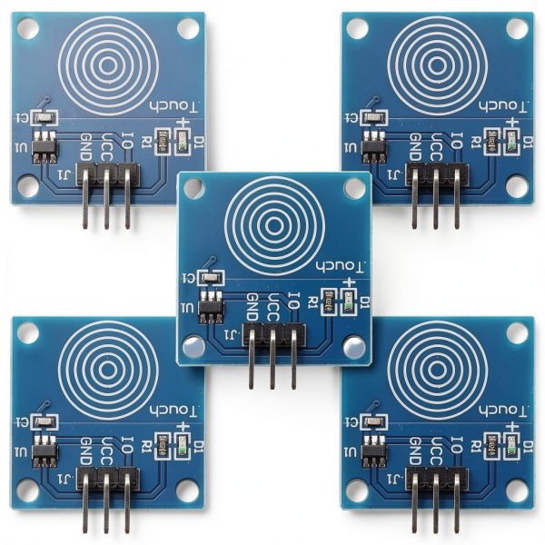 TTP223 Capacitive Touch Switch Module 5PCS GODIYMODULES Digital Sensor-1