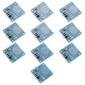 Blue TTP223B Capacitive Touch Switch by Ruiwaer Dual‑Sided M2 Mount-0