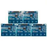 Touch Switch Module 5Pcs TTP224 Capacitive 4‑Channel Indicators Liccx-0