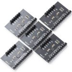 JESSINIE 5 Pack MPR121 Capacitive Touch Sensor Breakout Arduino I2C-0