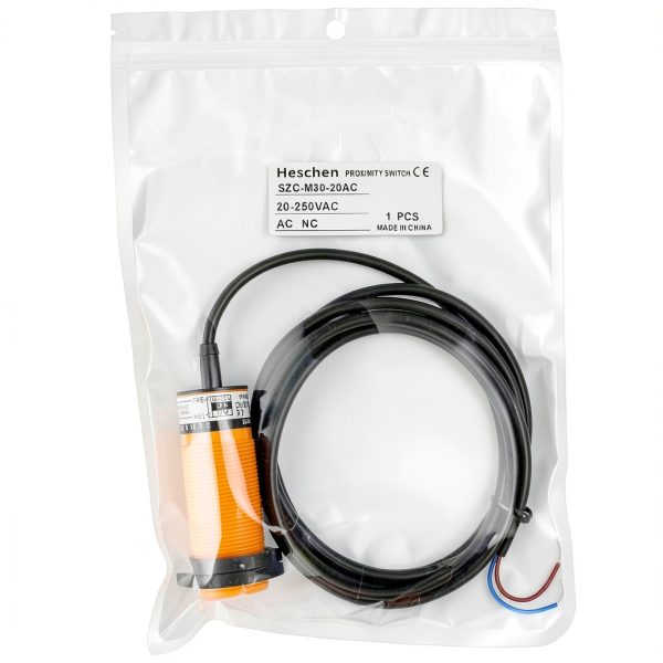 Heschen M30 Capacitive Proximity Sensor SZC-M30-20AC NC 2W 20‑250VAC-8