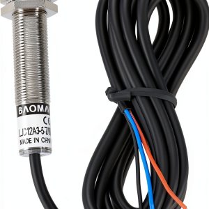 Baomain Capacitive Proximity Switch LJC12A3-5-Z BY Blue 1-5mm PNP-0
