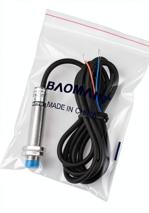 Baomain Capacitive Proximity Switch LJC12A3-5-Z BY Blue 1-5mm PNP-5