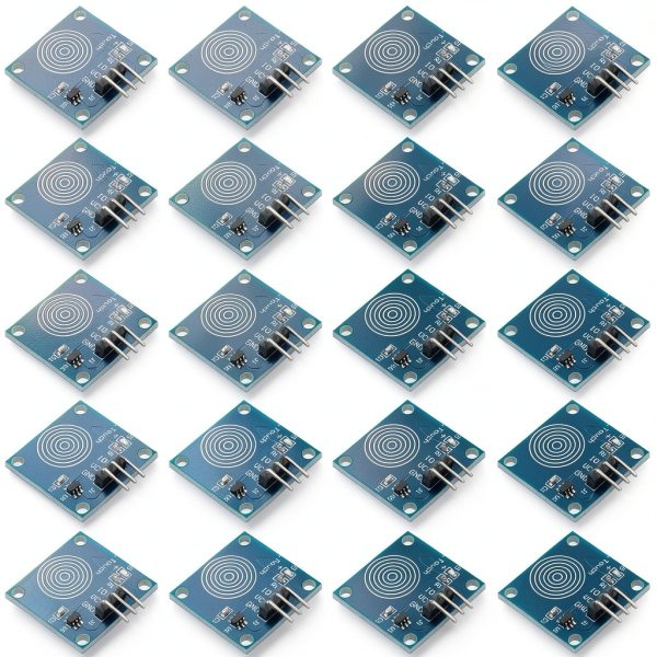 TTP223B Capacitive Touch Sensor Module by YFUSET – 20pcs 2‑5.5V-0
