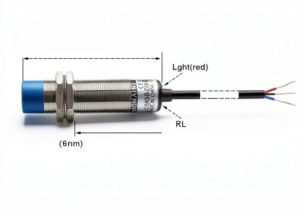 Baomain Capacitive Proximity Switch LJC18A3-B-Z/BX NPN NO 1-10mm-2