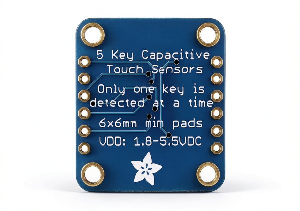 Adafruit 5-Pad Capacitive Touch Sensor Breakout AT42QT1070 1362-2